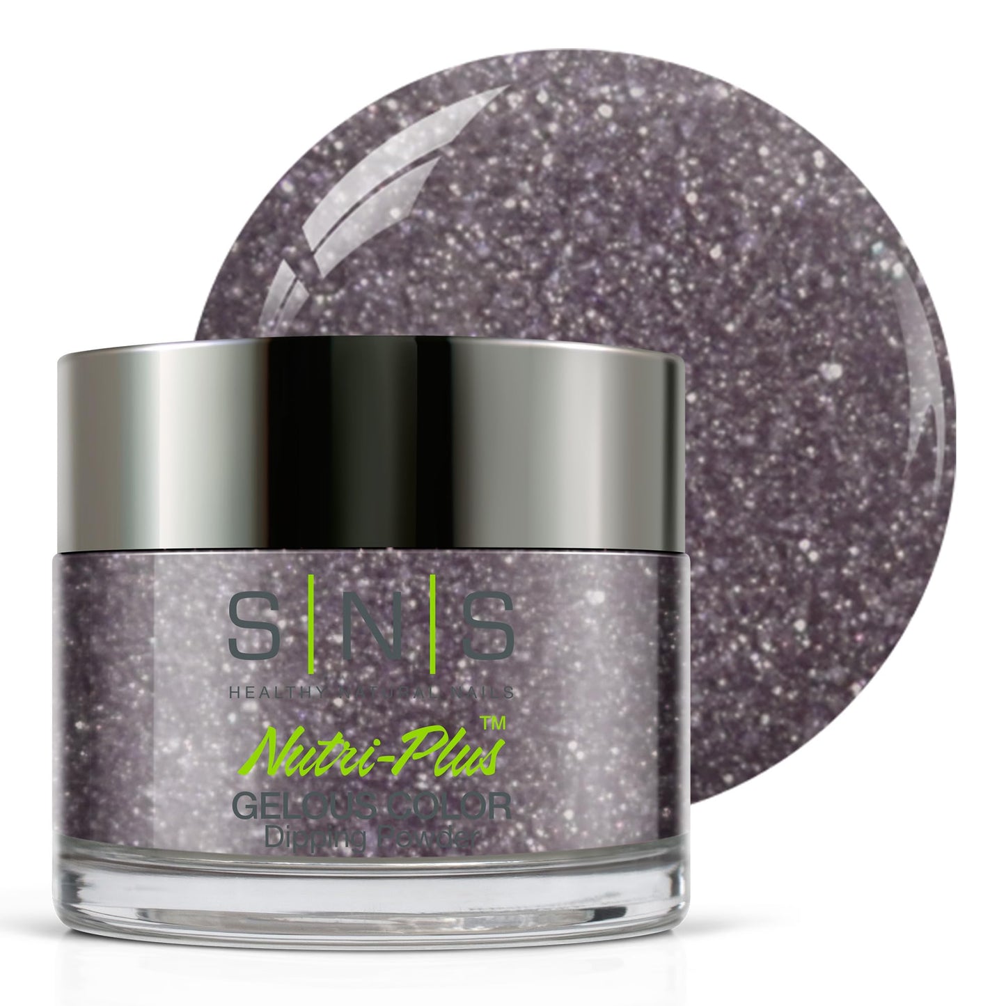 SNS Nail Dip Powder, Gelous Color Dipping Powder - Raincloud (Purple, Shimmer) - Long-Lasting Dip Nail Color Lasts 14 Days - Low