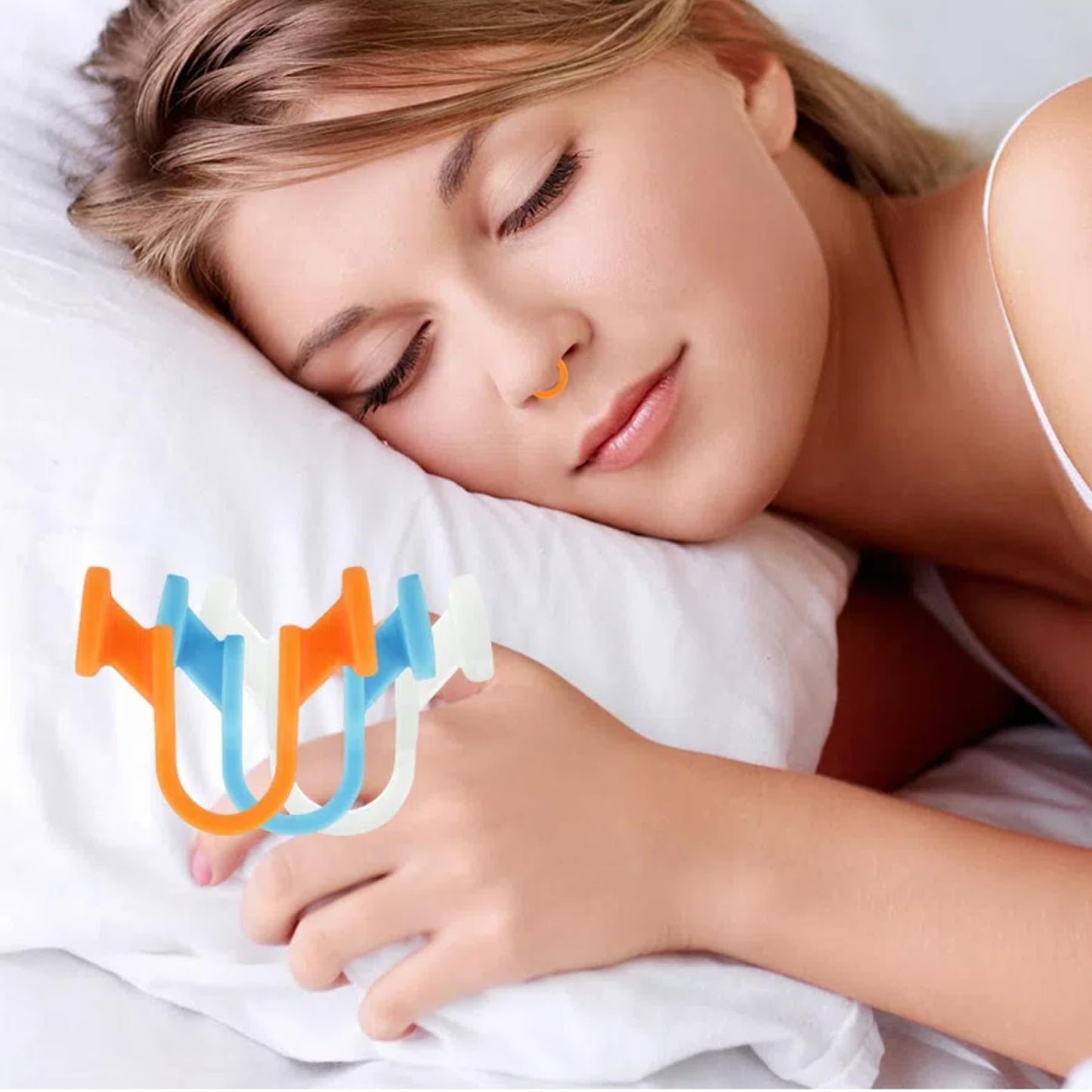 Nasal Dilator for Better Sleep Natural, Comfortable, Anti Snoring Device, Snoring Solution for Maximum Airflow and Easier Breathing 6 Pieces,Nasal dilators for Breathing