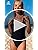 CUPSHE Women Swimsuit One Piece Bathing Suit Deep V Neck Crisscross Back Adjustable Strap
