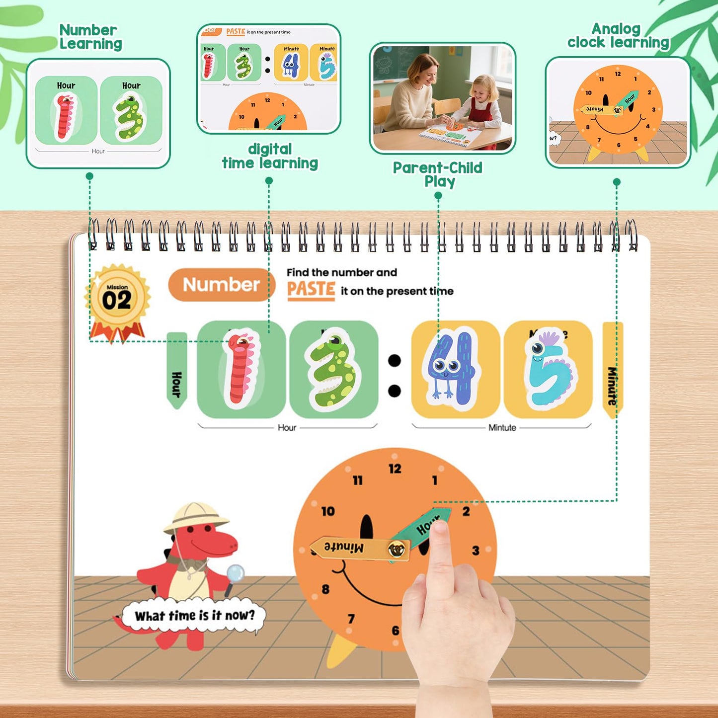 Activity Busy Books for Kids Ages 3-5 | Preschool Learning Activities Workbooks with Letter Tracing Handwriting Practice, Autism Sensory Pre-Assembled Educational Toys Gifts for Toddlers Boys Girls