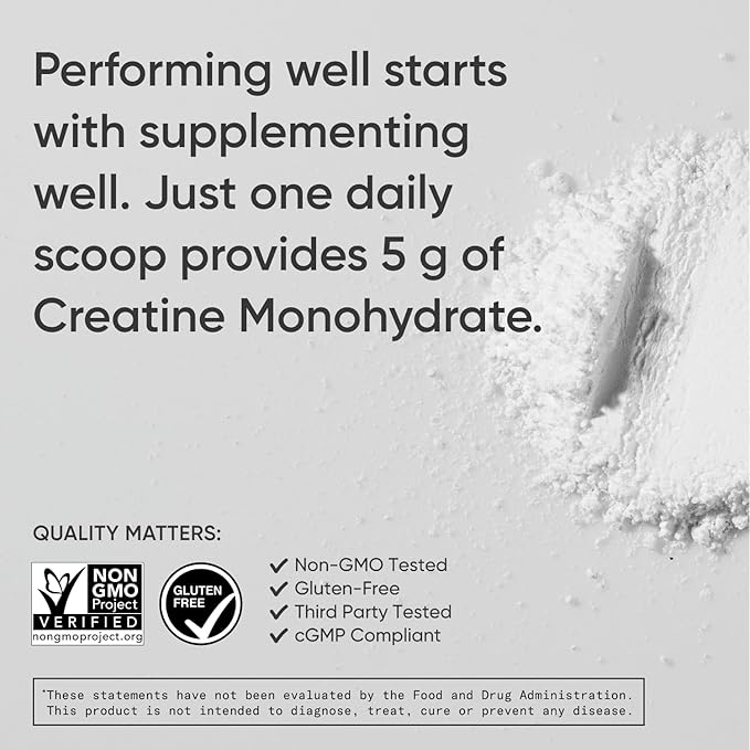 Sports Research® Organic Greens Superfood Powder w/Spirulina & Chlorella, Adaptogens, Enzymes, Probiotics & 8 VIT Bs & Creatine Monohydrate & Collagen eptides, Unflavored, Hydrolyzed Type 1 & 3