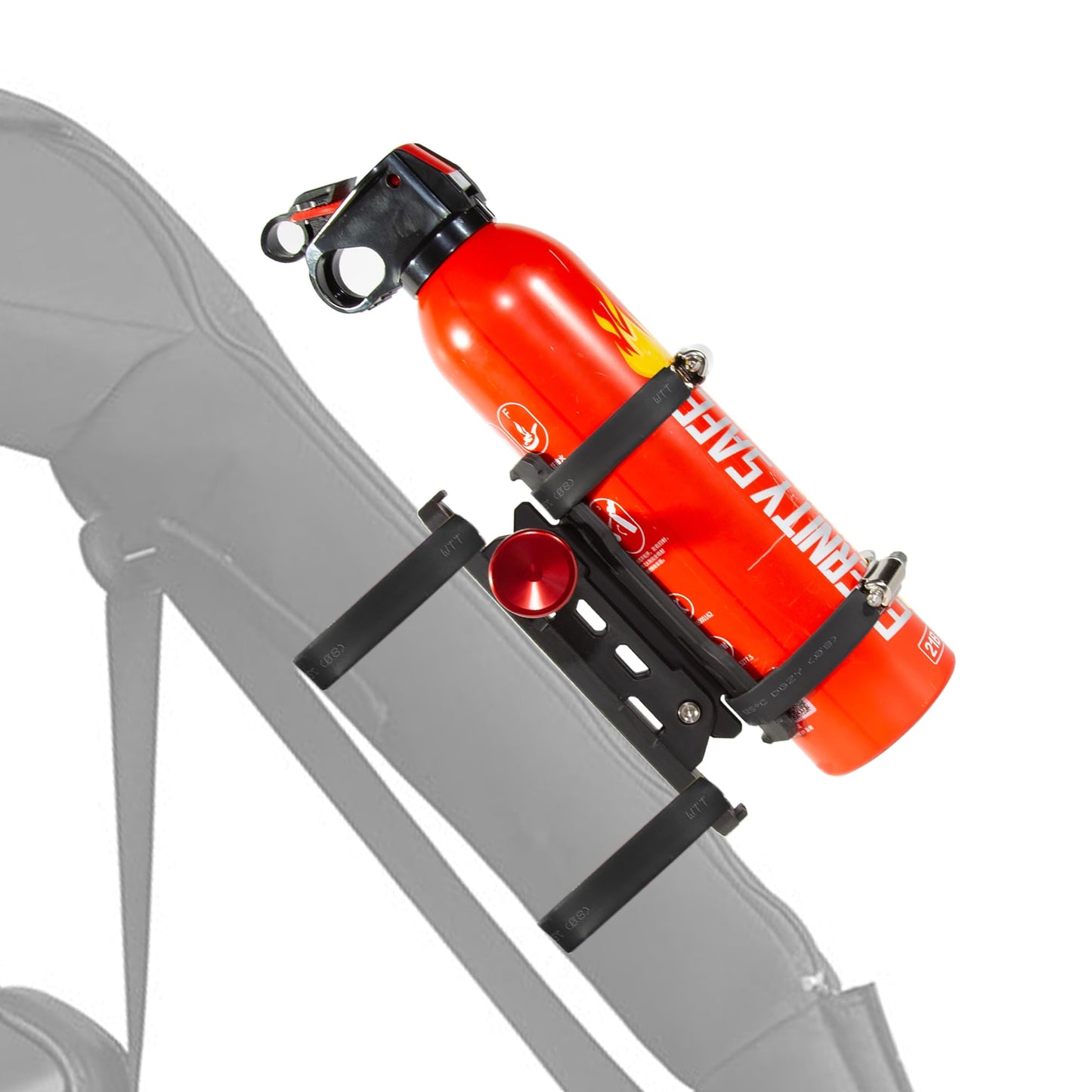 Fire Extinguisher Mount for Vehicle - Quick Release Fire Extinguisher Bracket Holder Compatible with Jeep Wrangler JT, TJ, JL, JKU, UTV, Polaris RZR, Ranger, Can-Am X3, Yamaha, ATV, Tractor