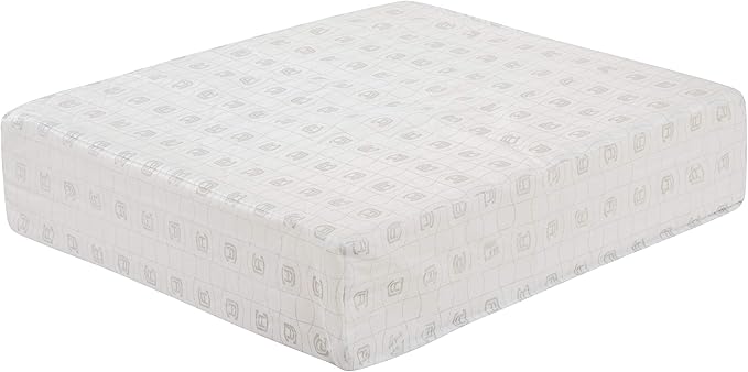 Classic Accessories Montlake Water-Resistant 21 x 22 x 4 Inch Patio Lounge Back Cushion, Heather Grey, Outdoor Loveseat Cushions