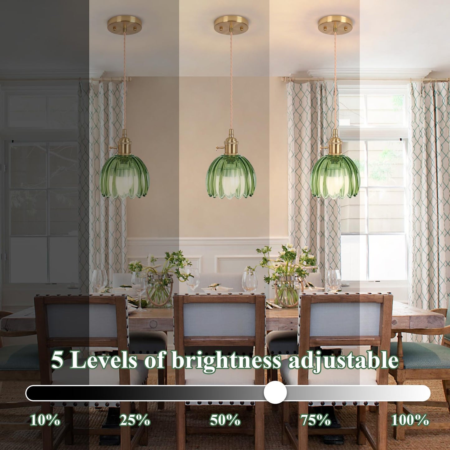 Loiogohot Battery Operated Pendant Light Mini Hanging Lights 5.1Inch 2500Mah Rgb Rechargeable Light Bulb With Remote Control Wireless Adjustable Rechargeable Chandelier For Kitchen Island Hallway