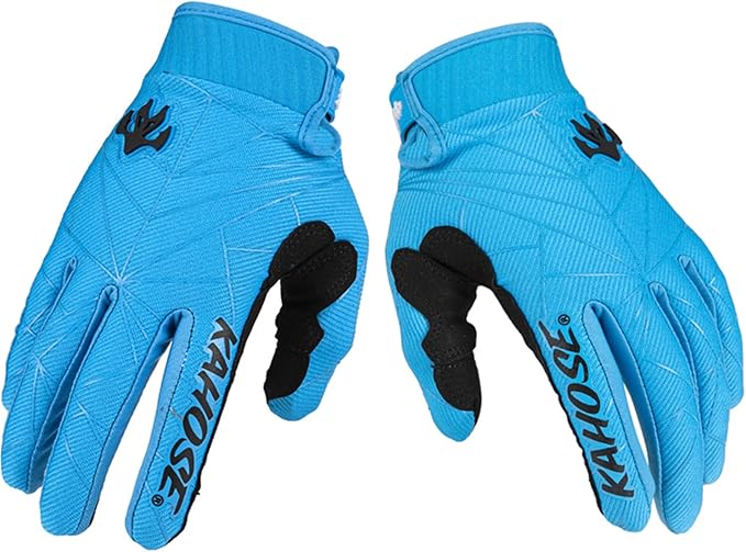 EXCEREY Cycling Gloves MTB Biking with Touchscreen Gel Padding Breathable Mesh All-Season for Men Women & Mountaineering