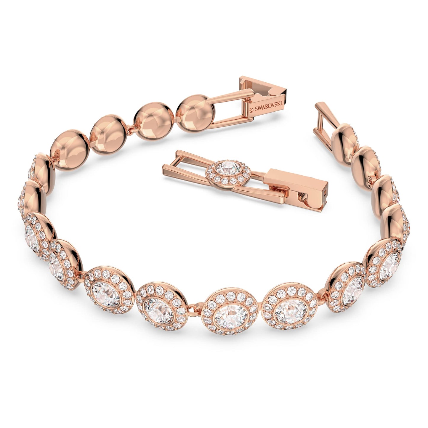 Swarovski 240776-00 Women's Bracelet Round Cut Clear Crystal