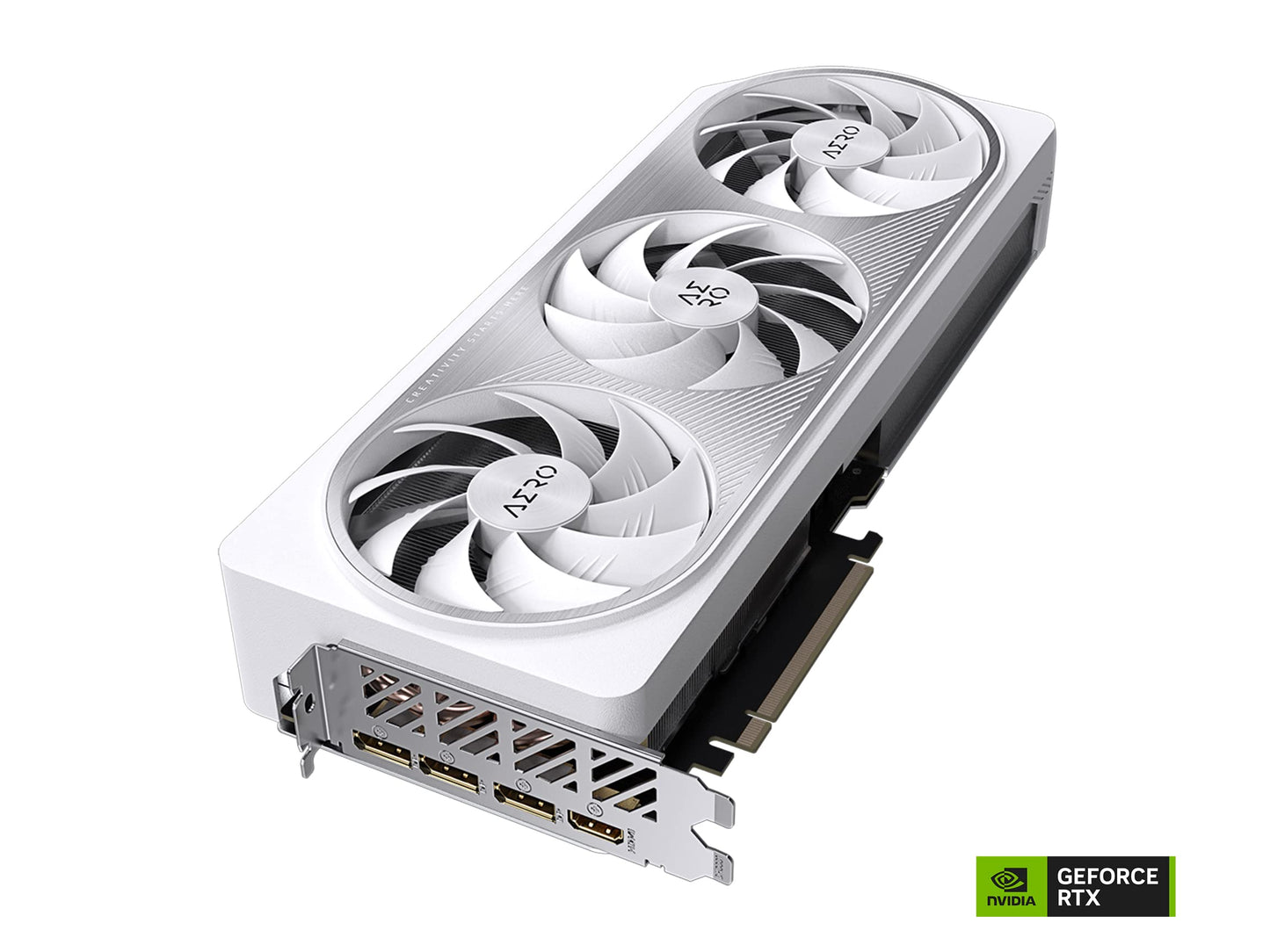 GIGABYTE GeForce RTX 4070 Ti AERO OC 12GB Graphics Card, 3X WINDFORCE Fans, GV-N407TAERO OC-12GD