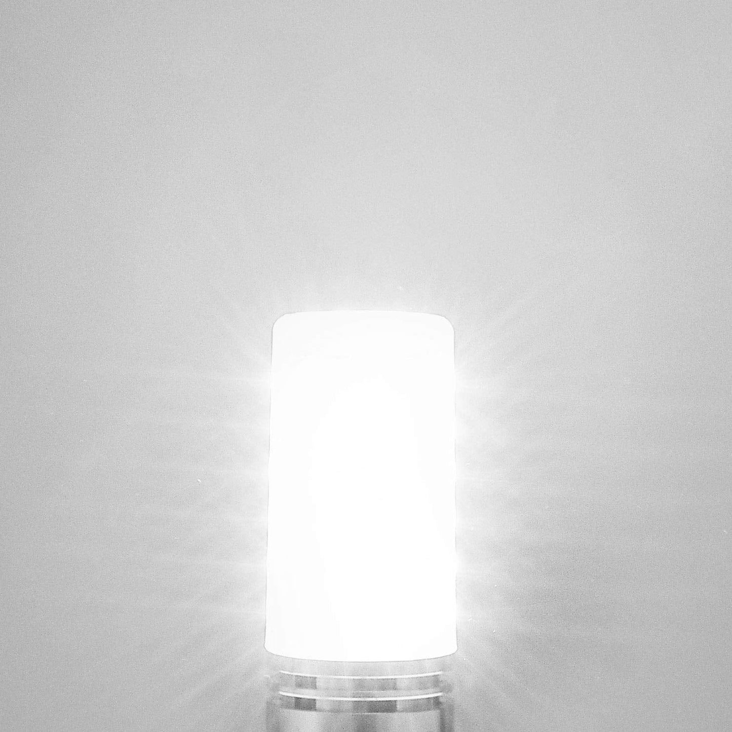 Sagel E12 LED Corn Bulbs 12W, 6000K Cool White, 1200Lm, Glass, 4-Pack