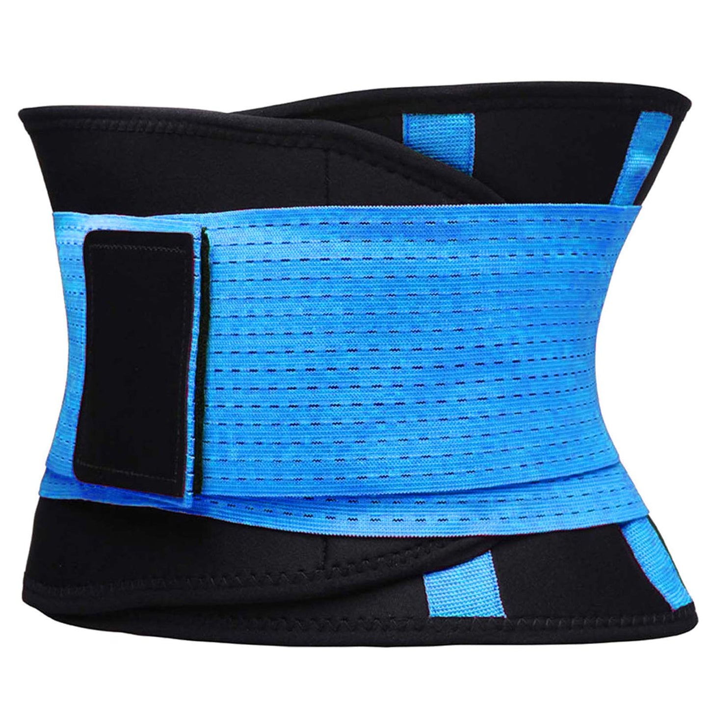 VENUZOR Waist Trainer Belt for Women - Waist Cincher Trimmer - Slimming Body Shaper Belt - Sport Girdle Belt (UP Graded)(Blue,Large)