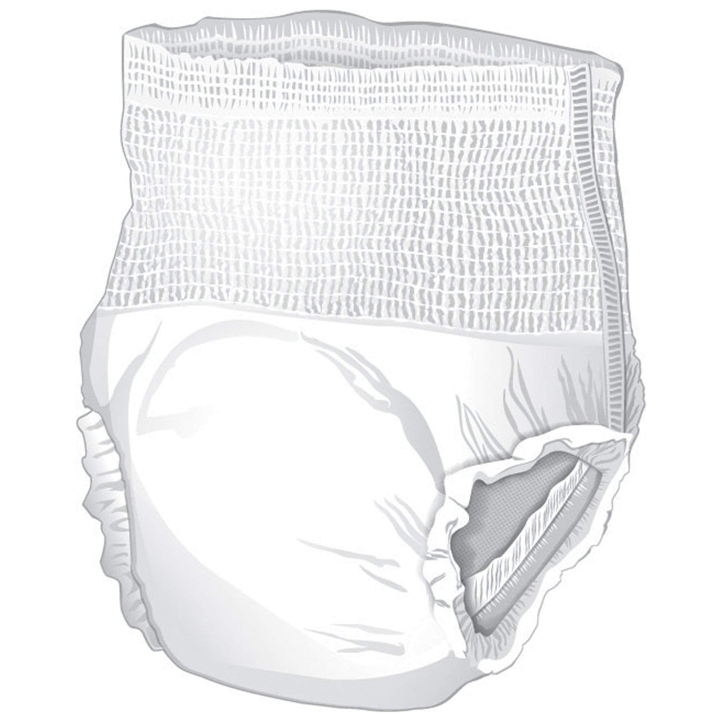 McKesson Ultra Adult Incontinence Underwear, [14 Count], Heavy Absorbency, XL, 58-68 in. Unisex Bladder Leak Protection, Pull-On Style with Tear-Away Sides, Postpartum and Incontinence Support