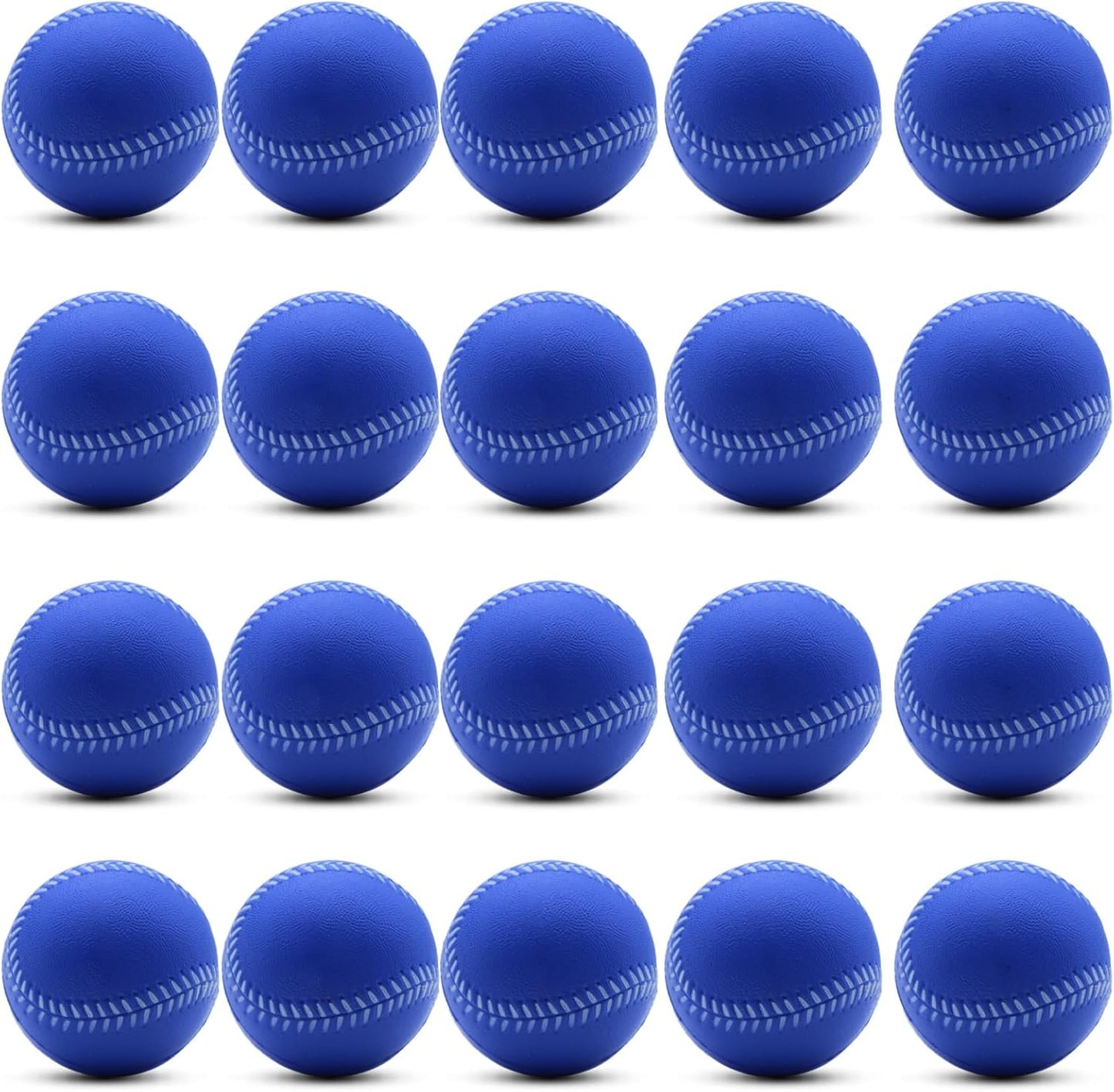 Magicorange Baseball,Foam Baseballs Training Baseballs Unmarked Practice Baseball for Hitting, Soft Toss, Batting, Fielding, Pitching