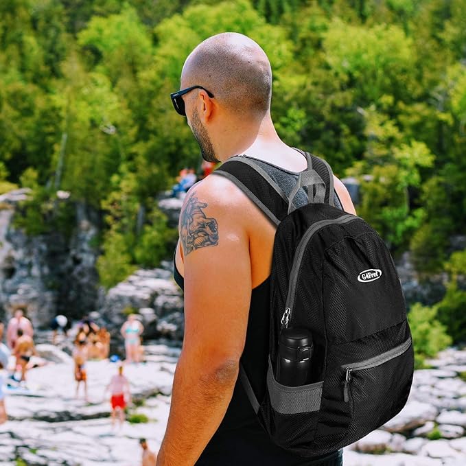 G4Free 20L Lightweight Packable BackpackTravel Hiking Daypack Foldable Backpack for Men Women