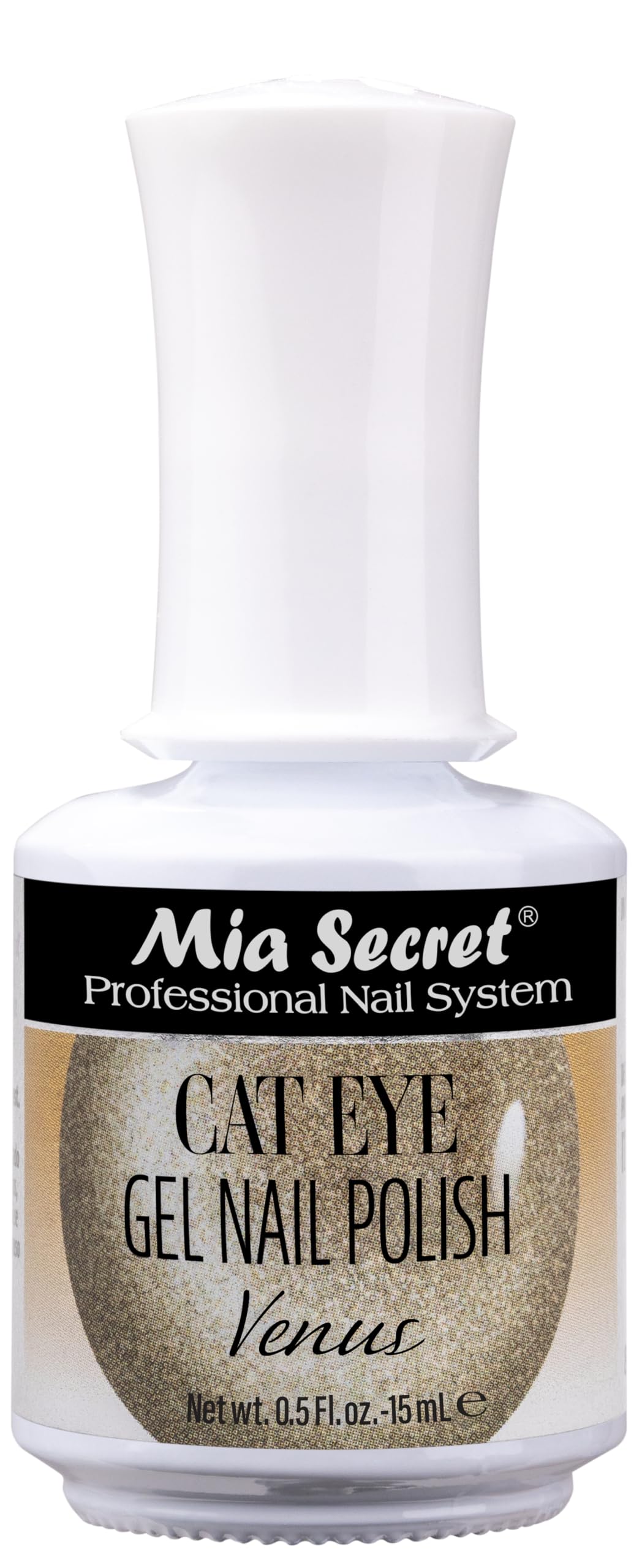 Mia Secret Gel Polish Cat Eyes MADE IN USA DIY or Salon (Venus, 0.5)