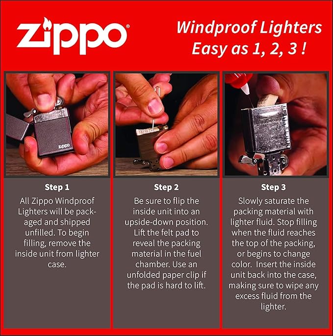 Zippo Lighter-Lucky Shot Street Chrome Windproof Lighter #Z5386