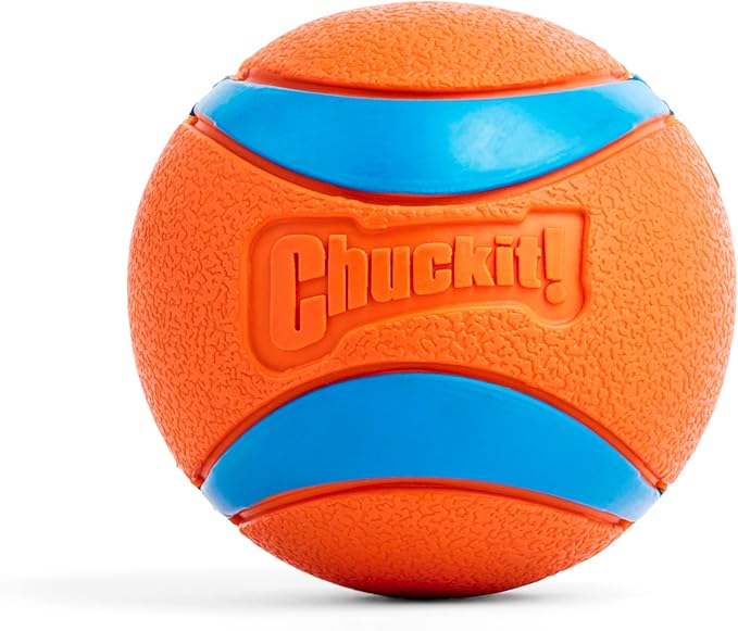 Chuckit! Ultra Ball Dog Toy - Size XXL - For Dogs 100+ lbs - Made from Durable Rubber - Super Bouncy - Floats in Water - ...