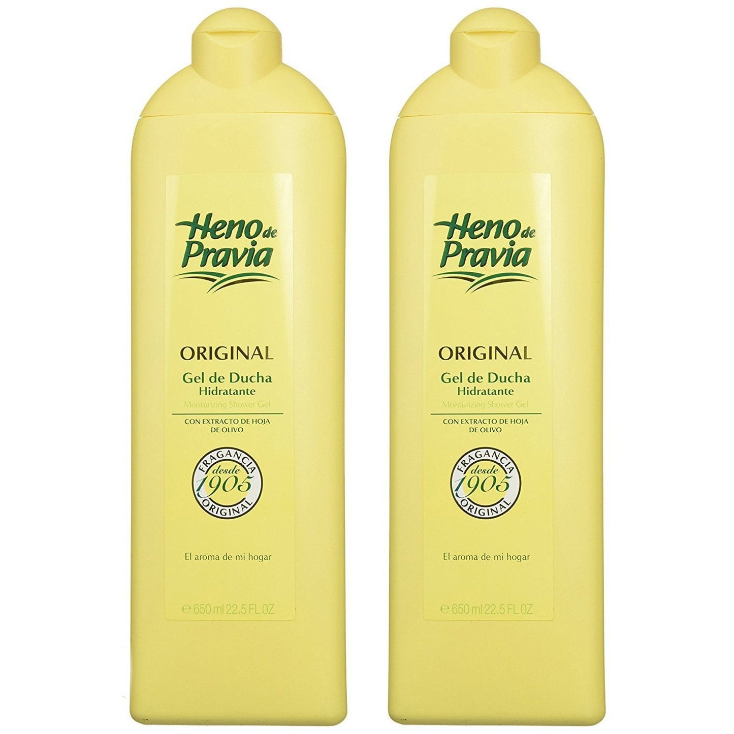 Heno de Pravia Shower Gel 22.5 Oz. 2-PACK Original