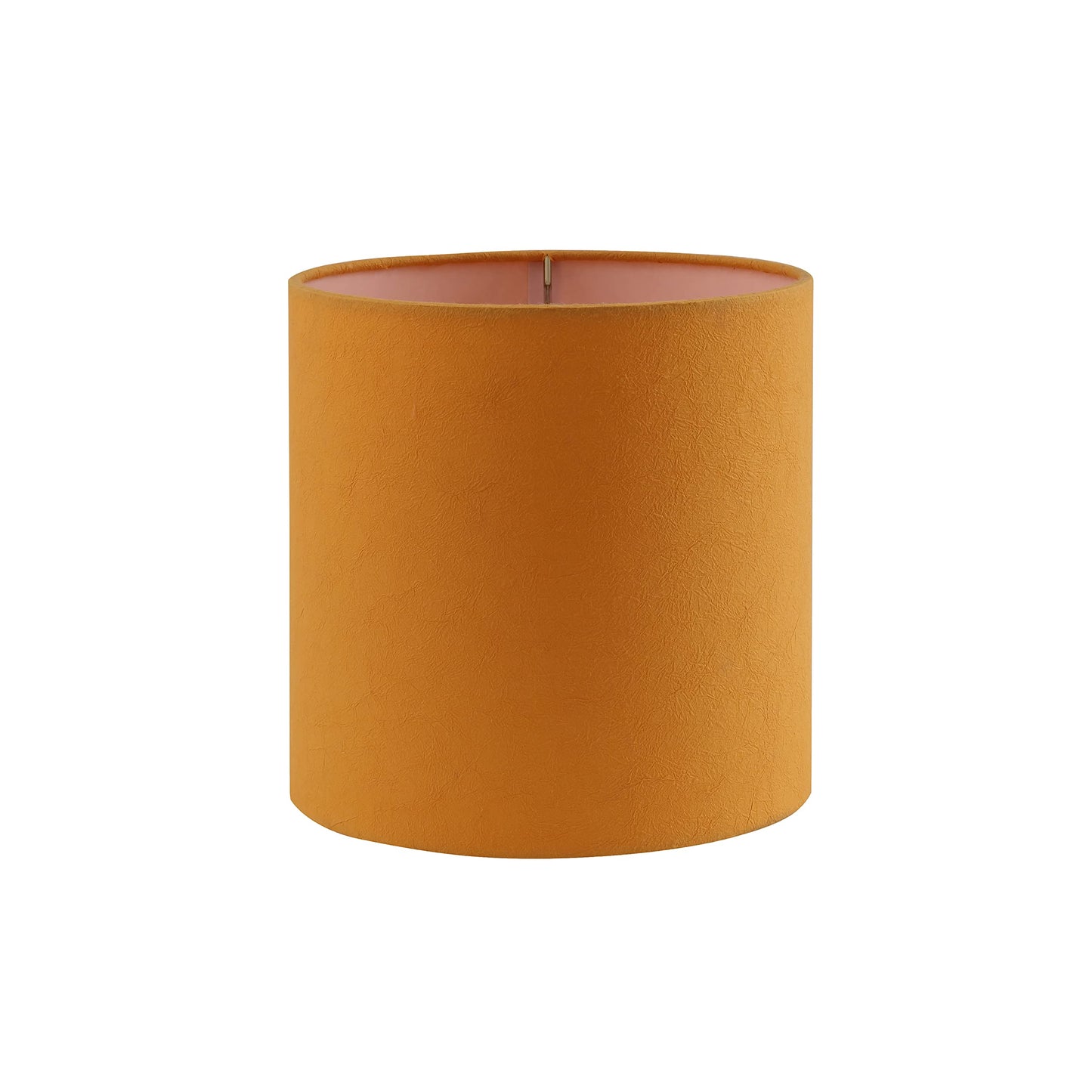 Aspen Creative Drum Lamp Shade, Honey, 8in Wide, Model 31238A, Paper Material
