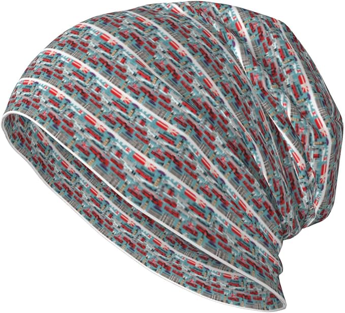 sackhg I Like London Print Winter Beanie Hat Men Women Soft Lightweight Thermal Cap for Outdoor Skiing Wear Black