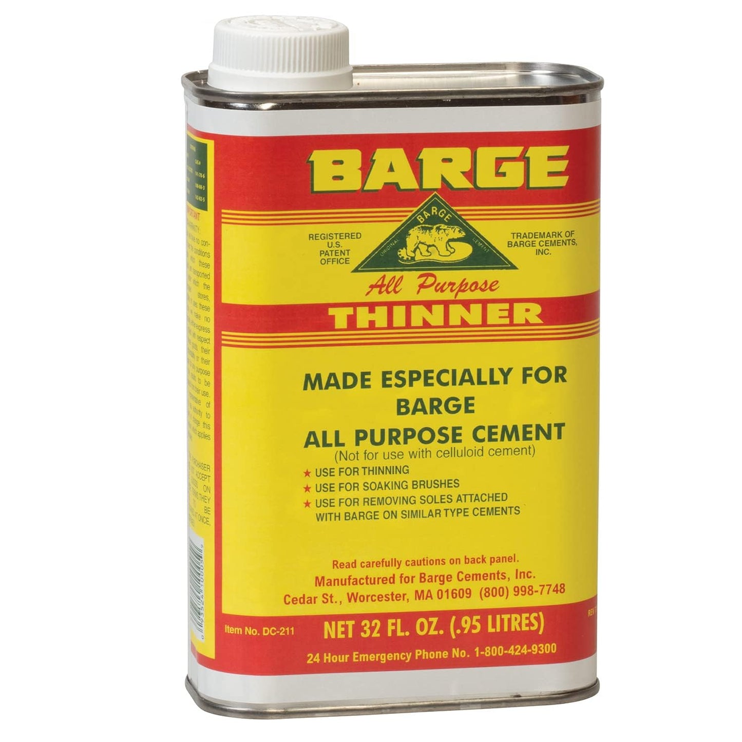 Barge All Purpose Cement, Red, 32 fl oz