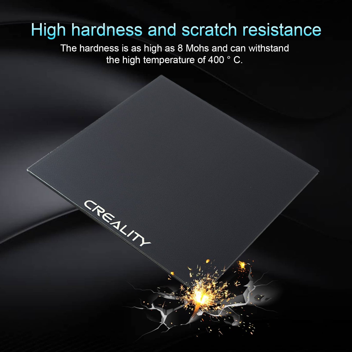 Mefine Ender 3 Glass Bed Upgraded 3D Printer Tempered Glass Plate Build Surface for Ender 3/3 Pro/3 V2/3 S1,Ender 5/5 Pro, 235x235x4mm