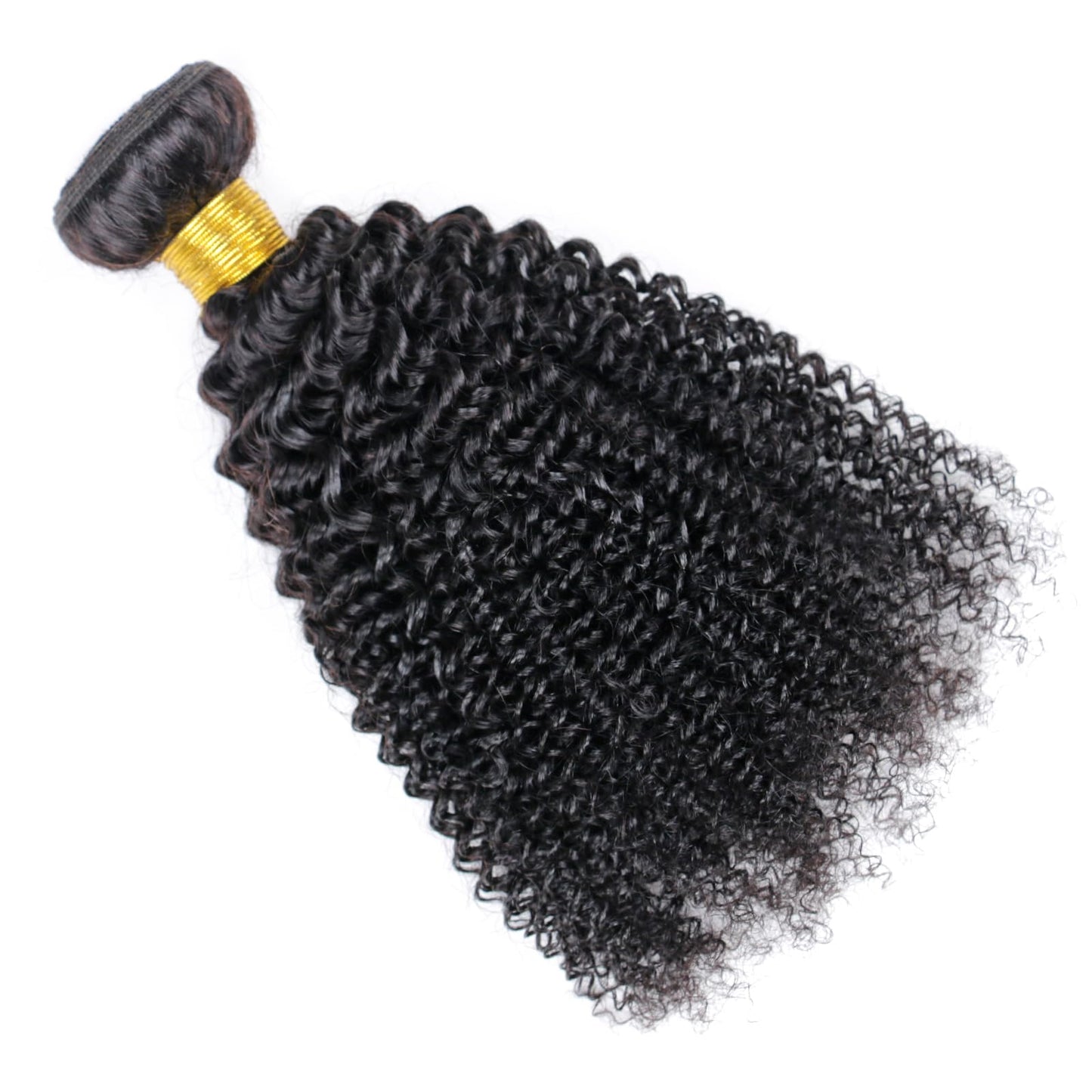 huarisi 10A Afro Kinky Curly Bundles Human Hair One Bundle 16 Inch 100% Unprocessed Virgin Brazilian Human Hair Bundles Hair Ext