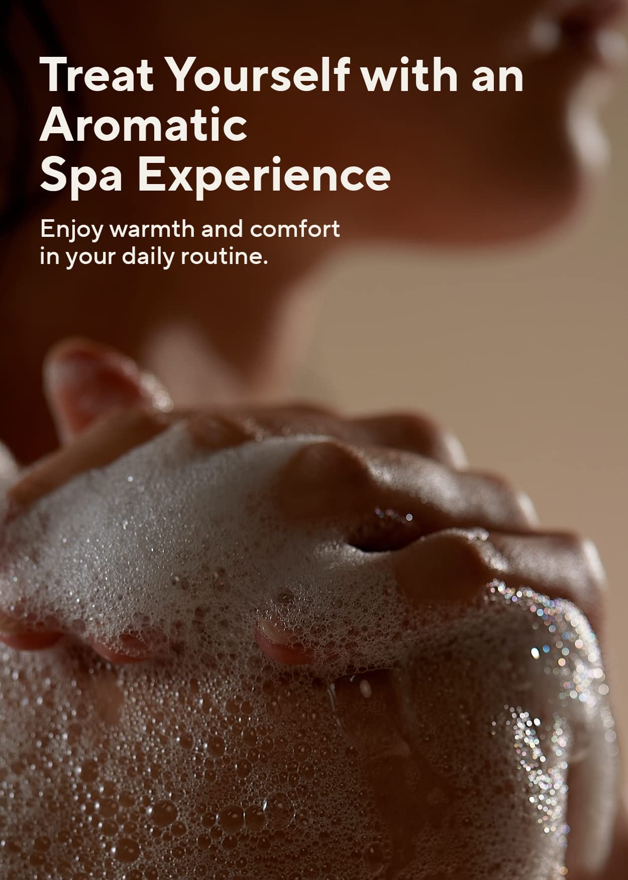 AROMATICA Serene Body Wash Lavender & Marjoram 10.14oz / 300ml, Vegan, Daily In-Shower Wash Blended w/Naturally Derived Scents