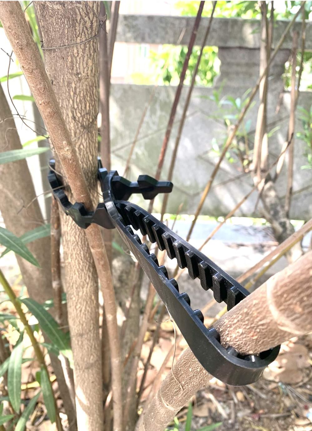 10 Pcs Tree Stake Supports Adjustable Tree Plant Ties Tree Training System, Heavy Duty Tree Stake Straps for Straightening, Reinforced Straps forTrees (5 Pcs 23.6 in + 5 Pcs 10.6 in)