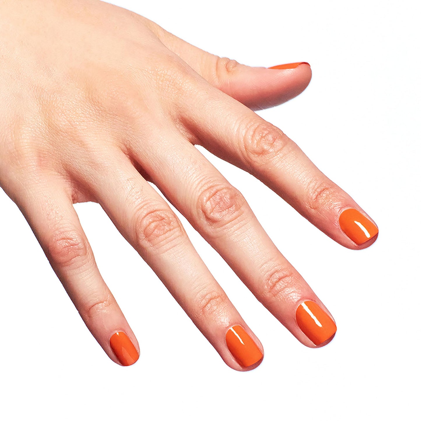 OPI Nail Lacquer Silicon Valley Girl | Opaque Bright Orange Crme Chip Resistant Nail Polish | Me, Myself Collection