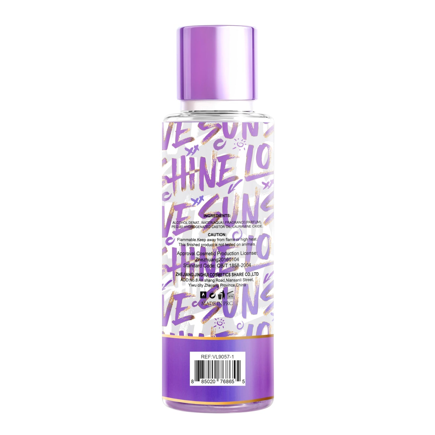 Hybrid & Company Women Sunshine Love Body Fragrance Mist Brume Parfumee 250Ml
