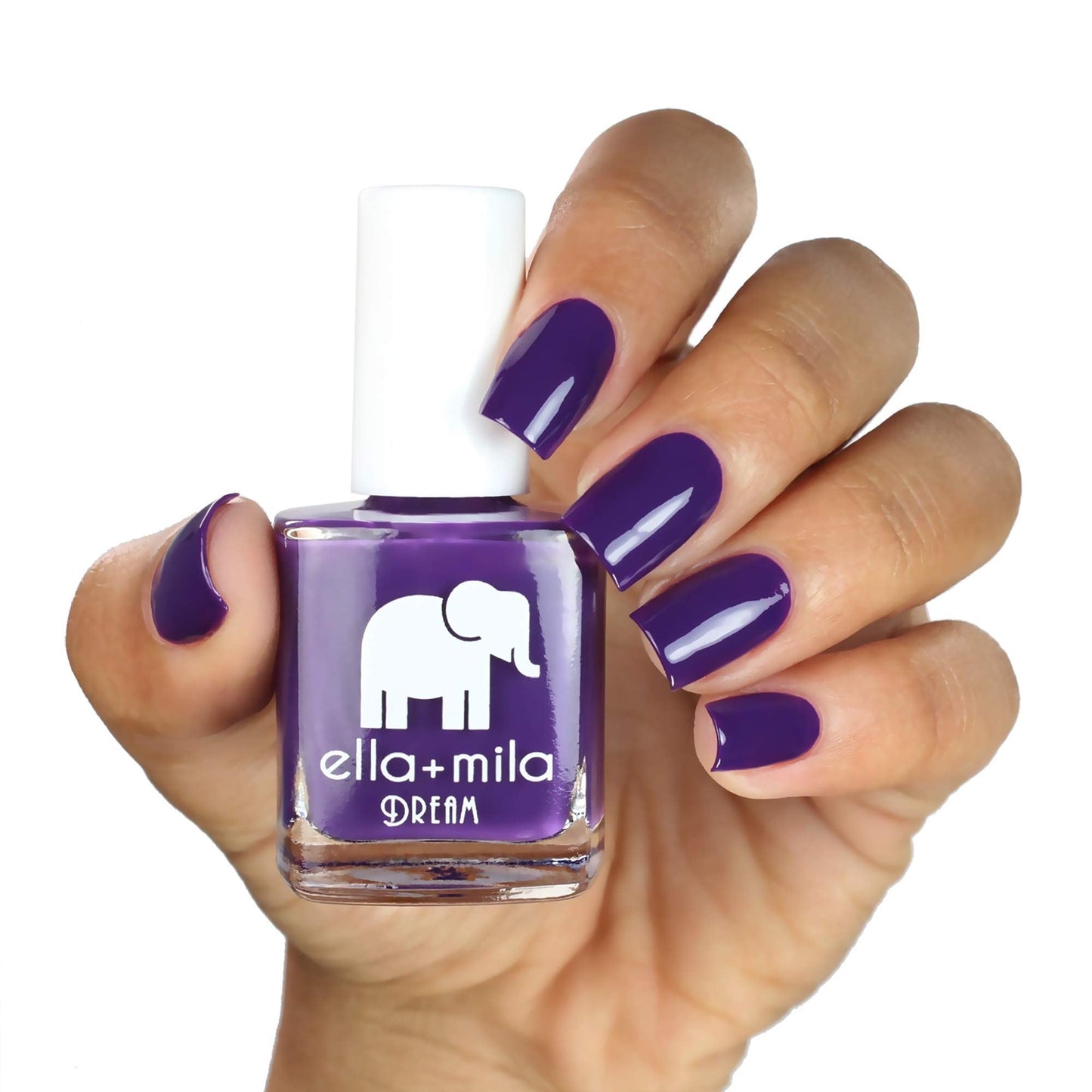 ella+mila Professional, Quick Dry, Long-Lasting & Chip-Resistant Purple Nail Polishes (Date Night - 0.45 fl oz)