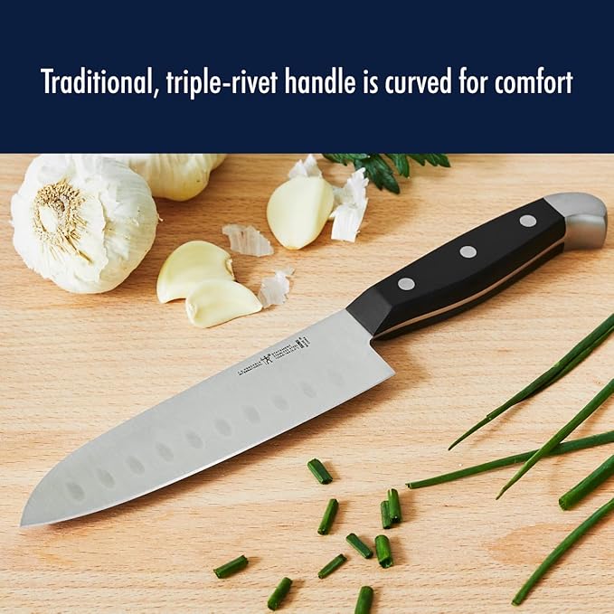 HENCKELS Statement Razor-Sharp 20-Piece Knife Set, Chef Knife, Bread Knife, German Engineered Knife Informed by over 100 Years of Mastery