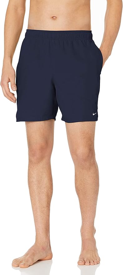 Nike Mens Solid Lap 7" Volley Short Swim Trunk