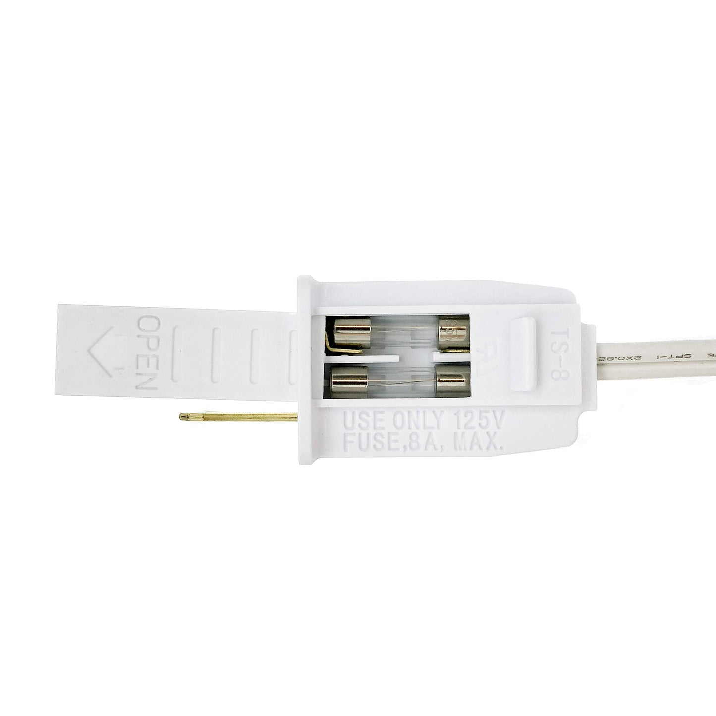 Hlo Lighting C9 Light Strings | 25 White Cord With 12 Socket Spacing  E17 Light Stringer For C9 Christmas Lights