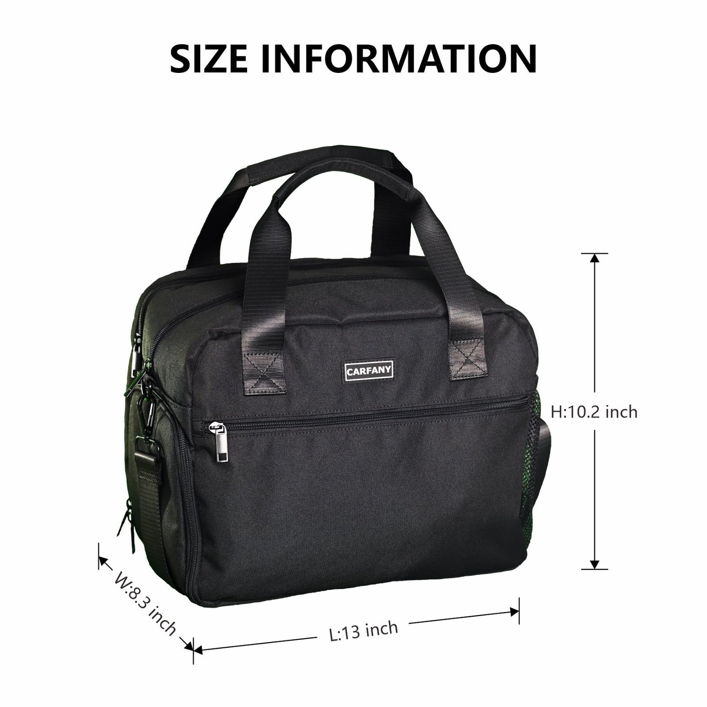 Carfany Travel Bag Compatible With Resmed Airsense 10 Airsense 11 Philips Dreamstation Respironics Resvent Carrying Case Fits For Breathing Machine And Accessories