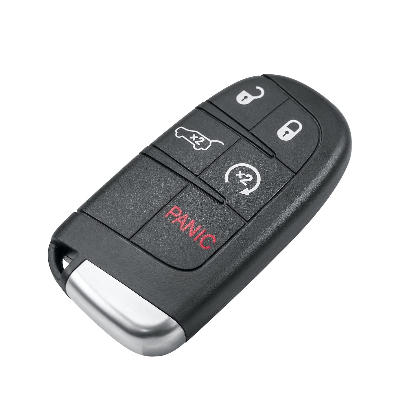 Key Fob Compatible With Jeep Grand Cherokee 2014 2015 2016 2017 2018 2019 2020 2021 5-Button Keyless Entry Remote Control Car Ke