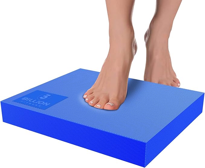 Foam Balance Pad,5BILLION Stability Pad for Physical Therapy,Non-Slip Exercise Balance Pad for Balance workouts,Yoga Knee ...