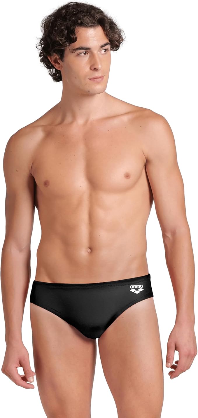 Arena Mens Arena Feel Men's Dynamo Swim Brief Waterfeel Athletic Swimsuit Sports Bathing Suit