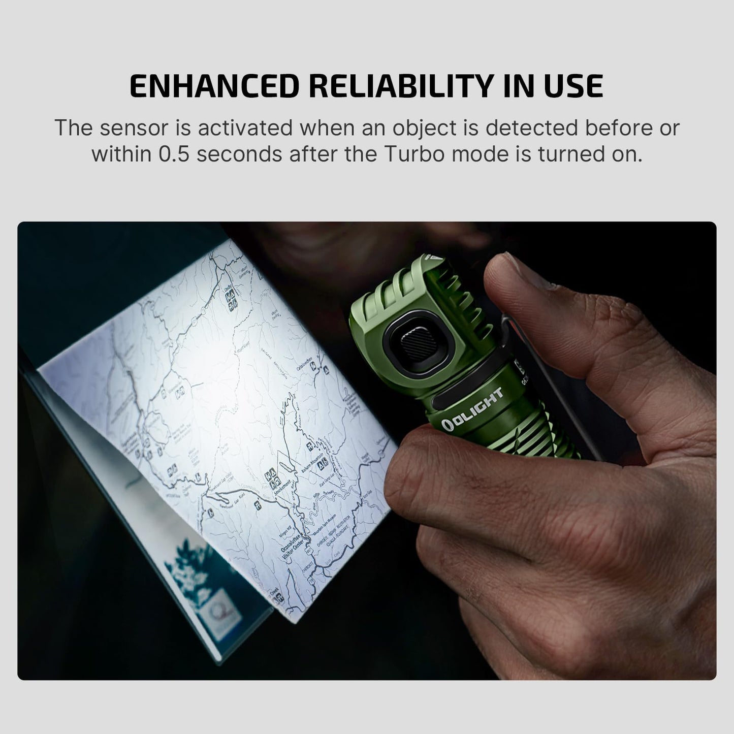 Olight Perun 3 Rechargeable Headlamp Flashlight  3000 Lumens Led Headlight With Red Light  Waterproof Head Lamp With Headband For Outdoor Camping  Hiking  Working (Od Green)