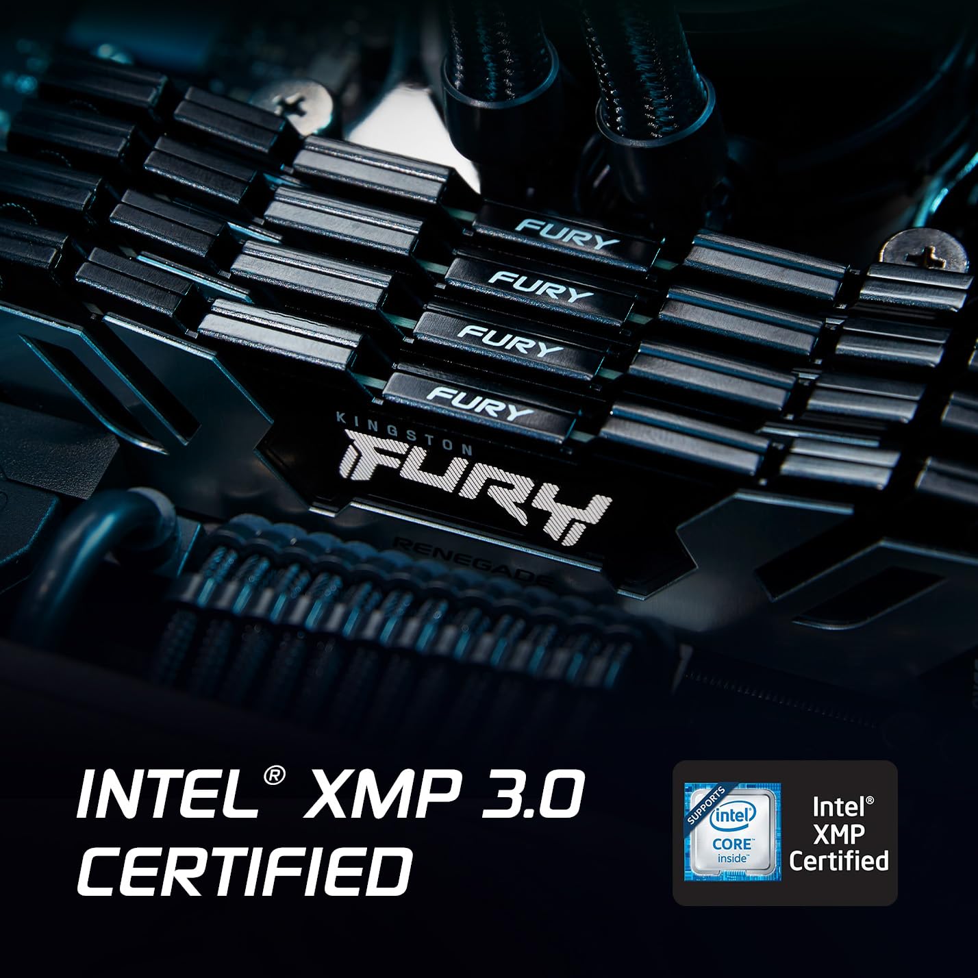 Kingston Fury Renegade Silver 32Gb (2X16Gb) 6400Mt/S Ddr5 Cl32 Dimm Desktop Memory (Kit Of 2) | Intel Xmp 3.0 | Overclocking Sta