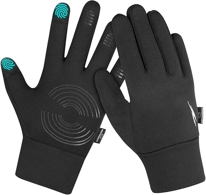 WESTWOOD FOX Kids Winter Gloves Anti Slip Thermal Gloves Touch Screen Fleece Breathable Childrens Gloves Windproof Boys Gi...