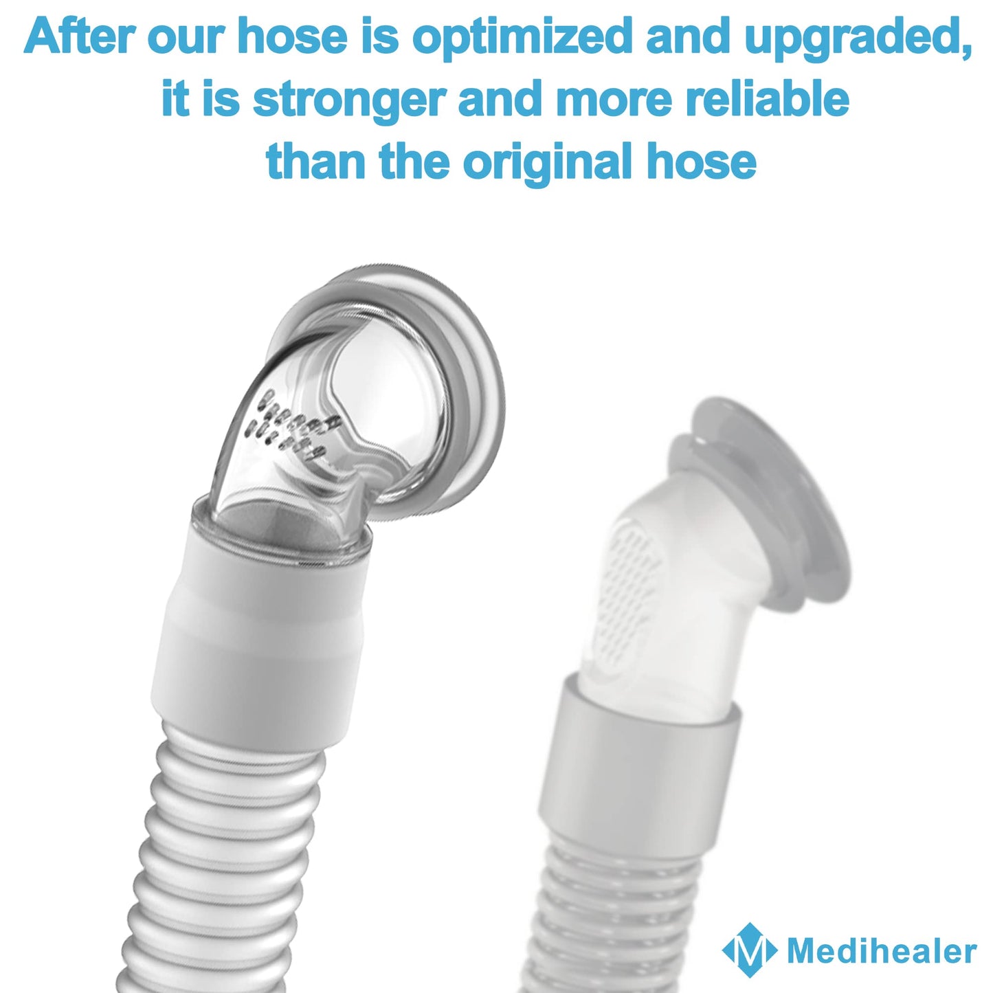 2 Packs Replacement Tube for Swift Fx, Avoid Leakage And No Noise, Only Short Tube for Swift Fx, Medihealer Supplies