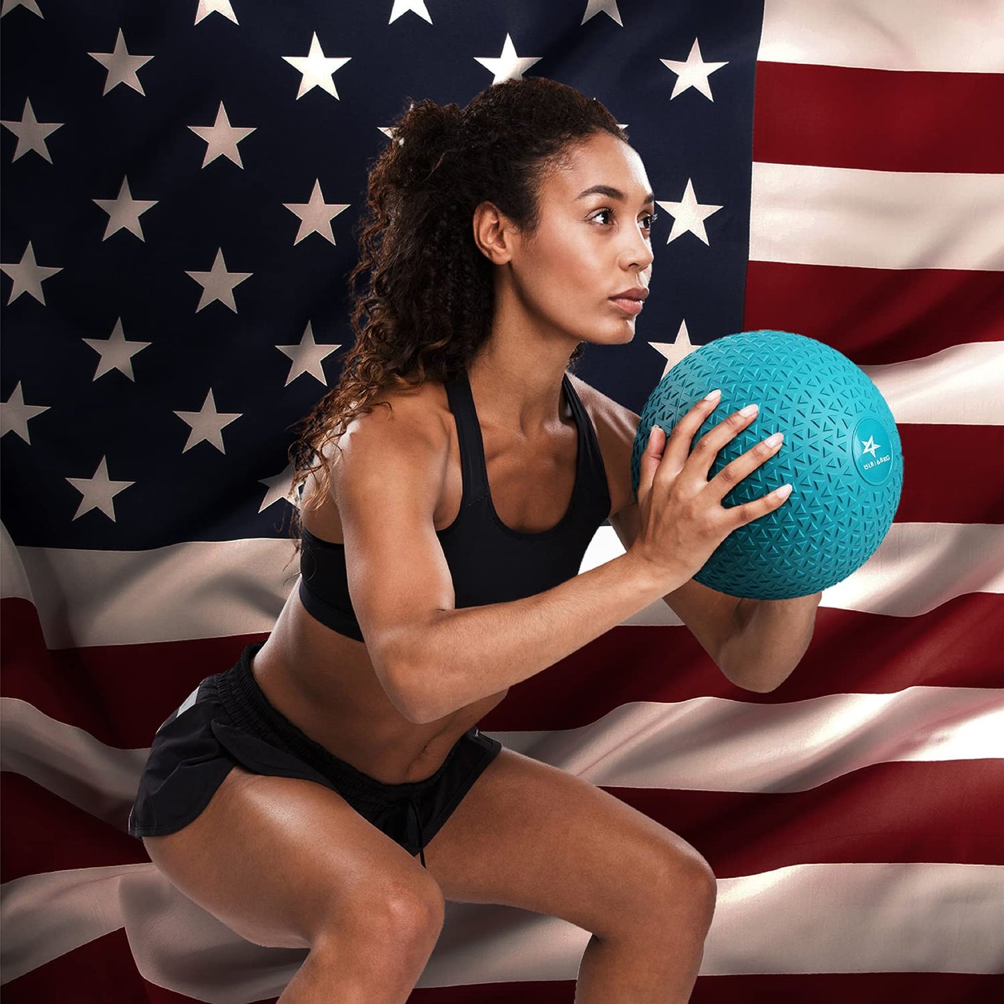 Yes4All Slam Balls, 10-40lb Medicine Ball Weight, Durable PVC Sand Filled Workout Dynamic Medicine Ball for Core Strengthen