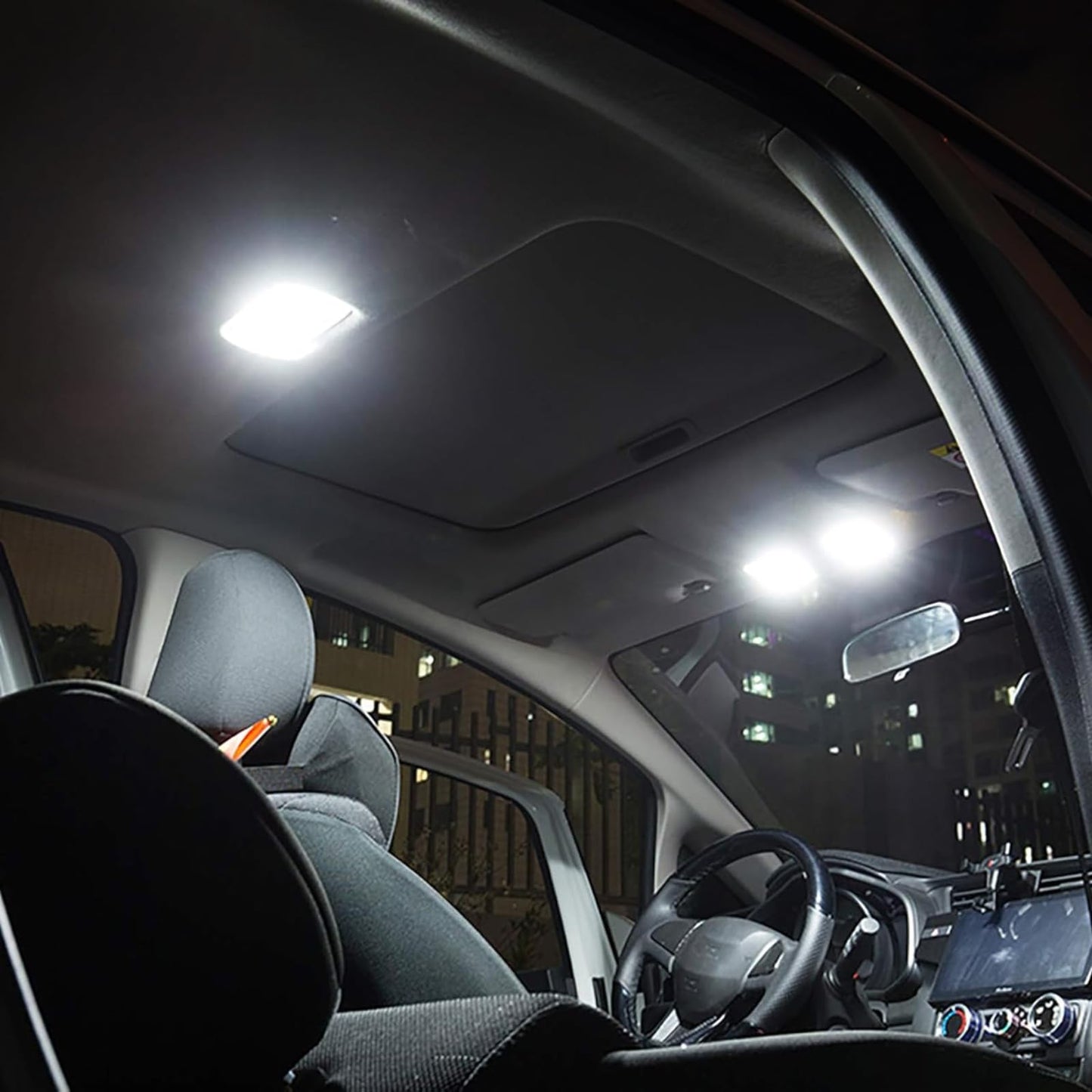 21Pcs Car Interior Lights: Super Bright Bulbs 6000K White Led For 2000 2001 2002 2003 2004 2005 2006 Chevy Tahoe/Suburban All Models Lighting Package Kit Includes Light Accessories + Install Tool