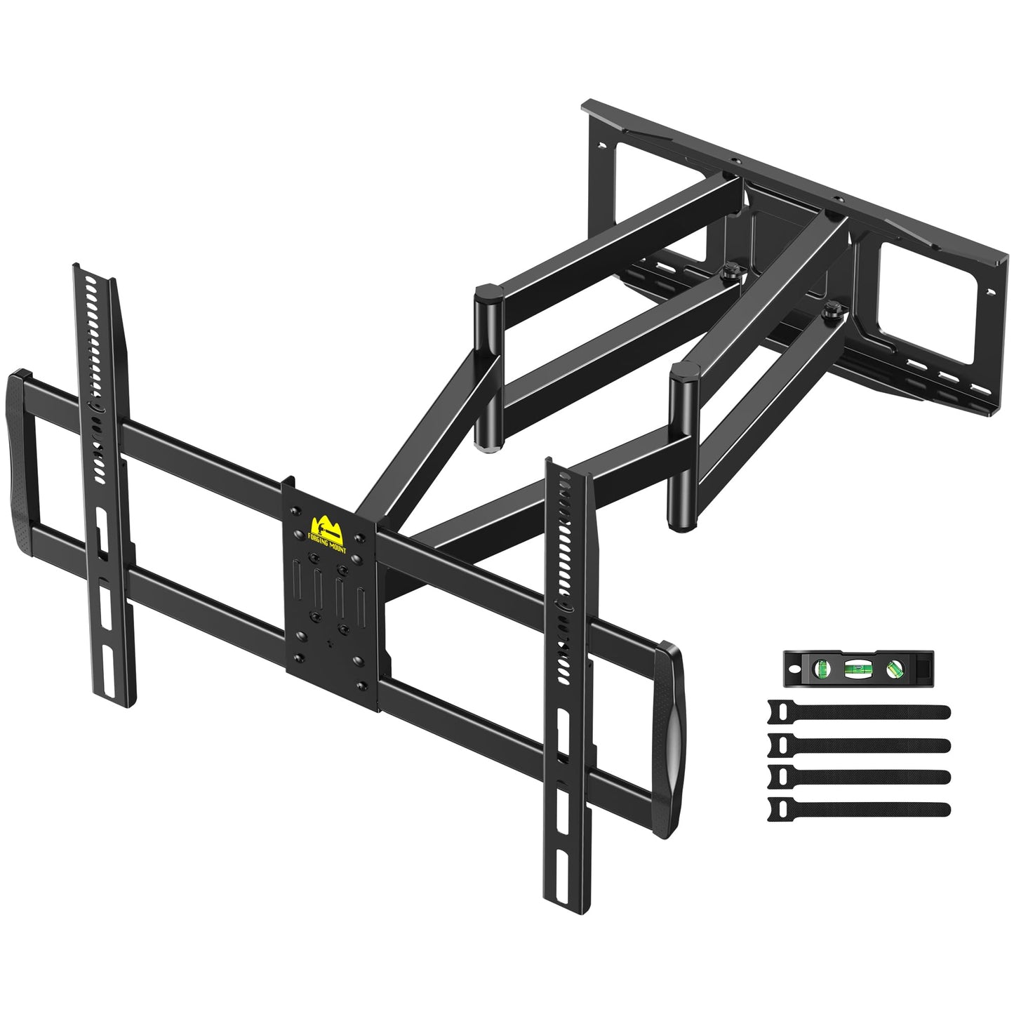 FORGING MOUNT Heavy Duty XXL Full Motion TV Wall Mount with 43" Long Arm Max VESA 900x600 for Extra Large 65 to 85,86,98,100 inch TVs,Universal TV Mount Bracket Swivel Tilt Holds 220lbs,16-24” Studs