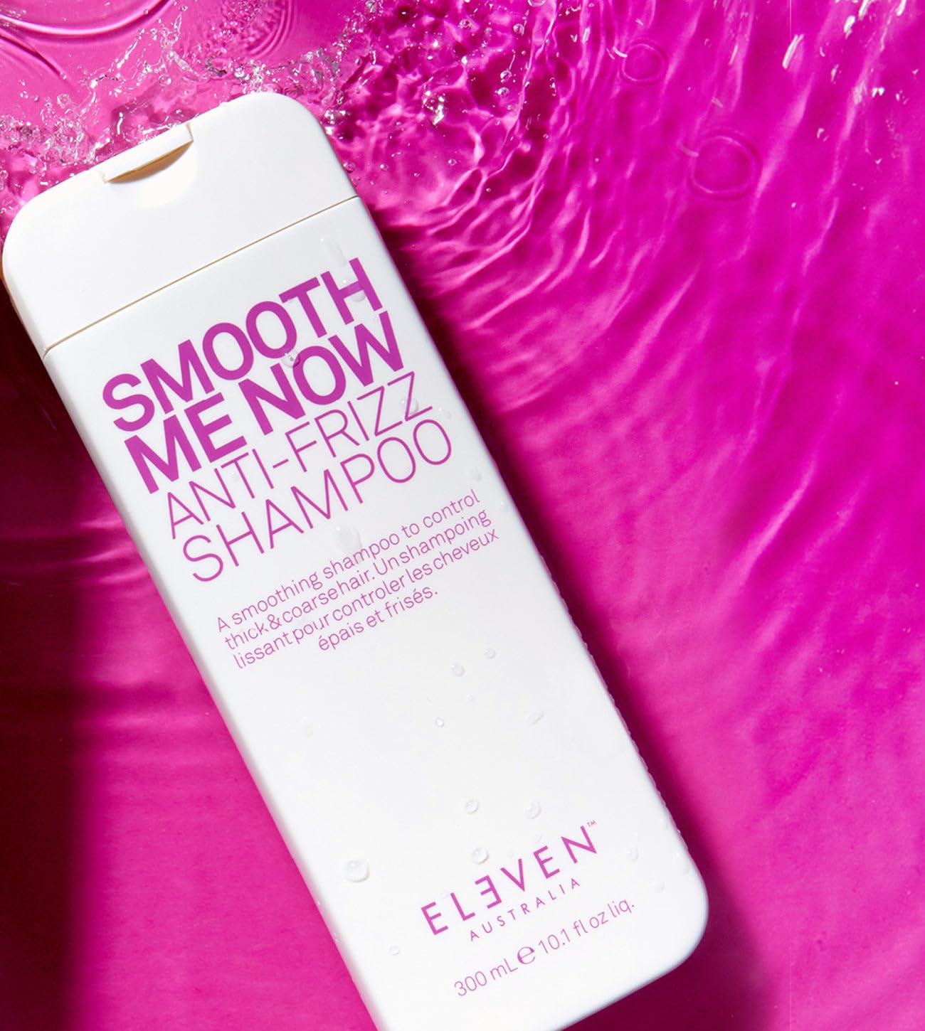 ELEVEN AUSTRALIA Smooth Me Now Anti-Frizz Shampoo for Frizz Control, Silky Smooth Hair, Moisturizes & Protects, Enhances Smoothn