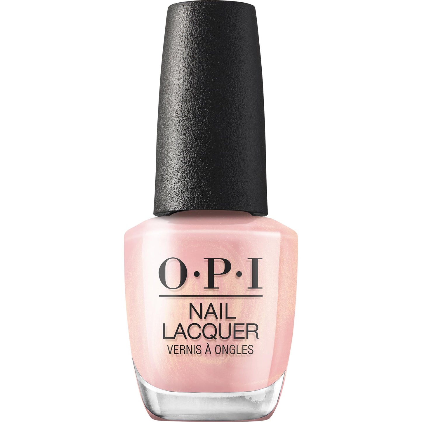 OPI Nail Lacquer Reoccurin' Gleam | Sheer Pastel Pink Shimmer Chip Resistant Nail Polish | OPI'm Dreaming Collection