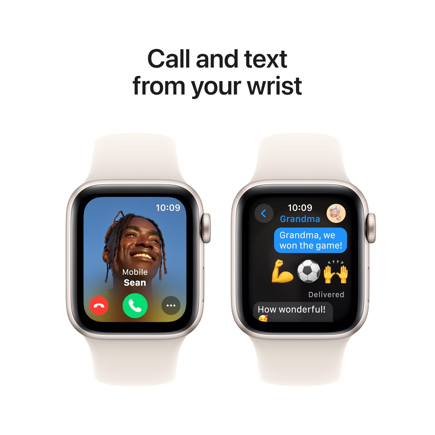Apple Watch Se (2Nd Gen) [Gps 40Mm] Smartwatch With Starlight Aluminum Case With Starlight Sport Band S/M. Fitness And Sleep Tra