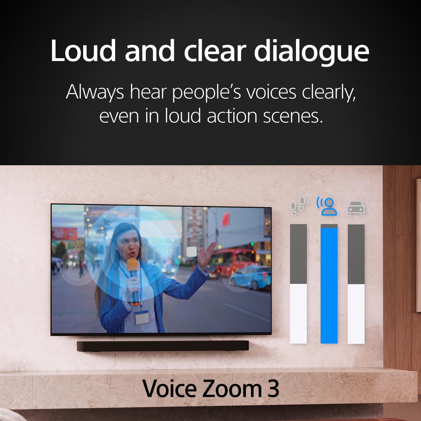 Sony BRAVIA 5 65 Inch TV, Mini LED, 4K Smart Google TV, XR Processor with AI Technology,120hz Television with Dolby Vision/Atmos, Exclusive Features for PlayStation®5, K-65XR50, 2025 Model