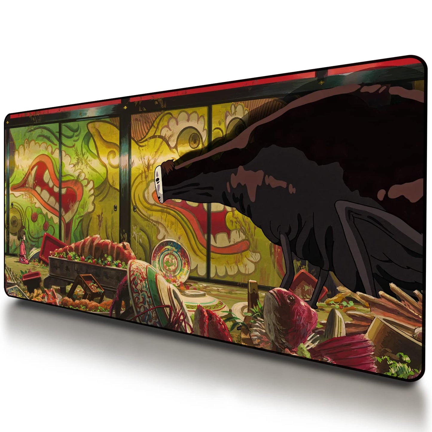 Anime XXL Extended Gaming Mouse Pad - Extra Large, Non Slip, Cute, Kawaii Mouse Pad - Keyboard and Mouse Desk Pad for Home Office and Study 31.5 x 15.7 in