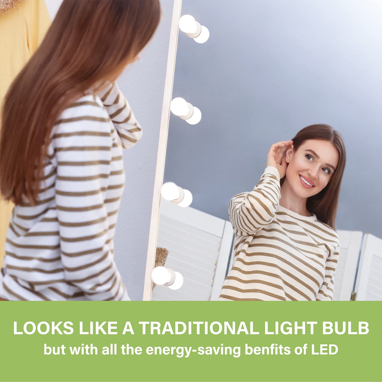 Sigalux Dimmable E26 LED Light Bulb 60W Equivalent, Daylight 5000K, Glass, 6 Count, UL Listed, Model 0089685001